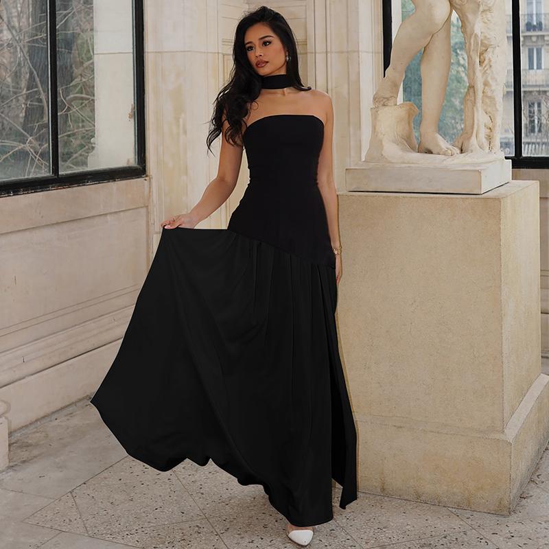 Lindsay™ | Elegante zonder mouwen bodycon maxi party jurk