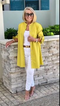 Célina™ | Classy lange shirtjas