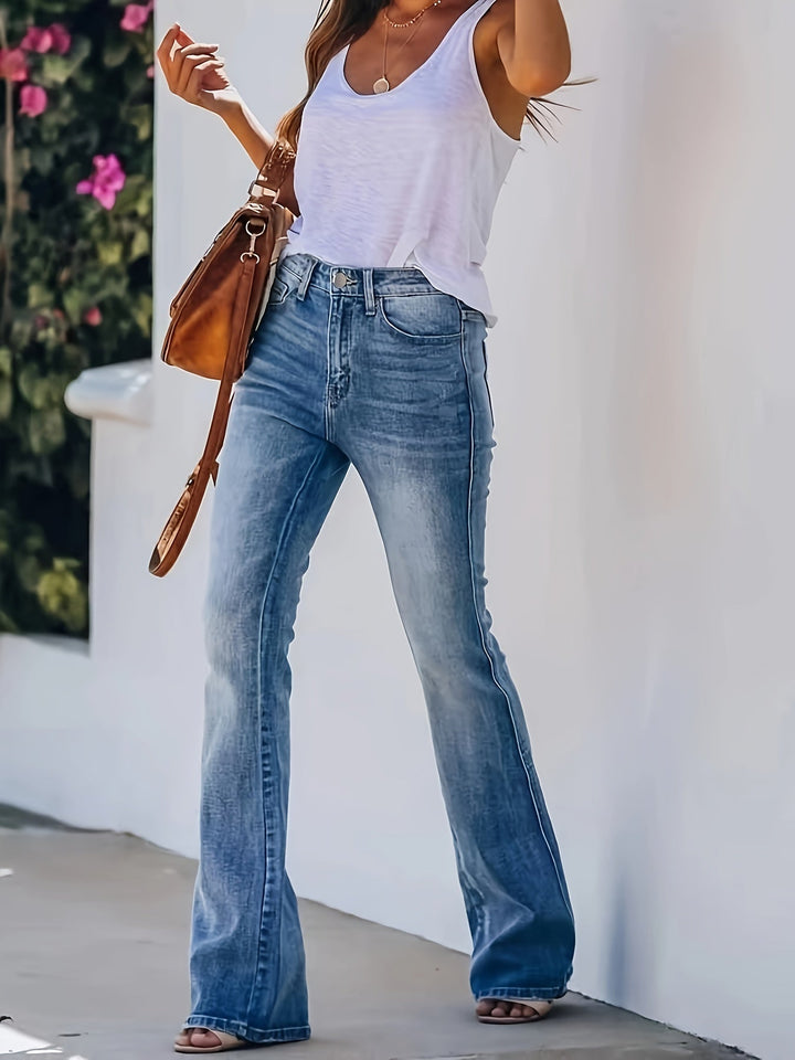Estelle™ | Klassieke mid-rise flare jeans