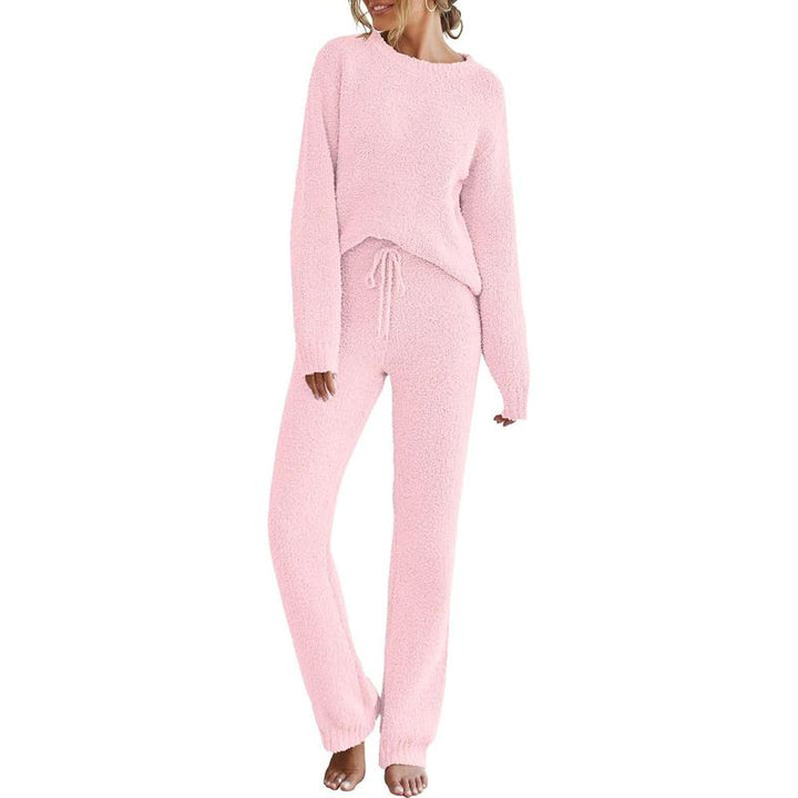 Angel™ | Dames cozy pajama set fuzzy fleece 2-piece lounge trui for winter