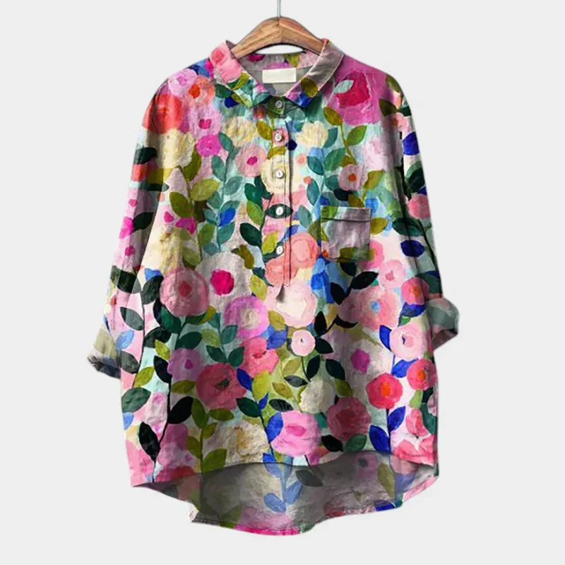 Tallie™ | Relaxte met print blouse