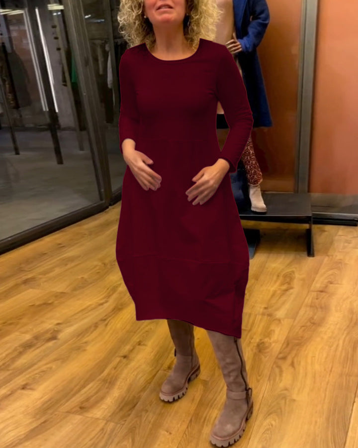Alina™ | Chique midi jurk