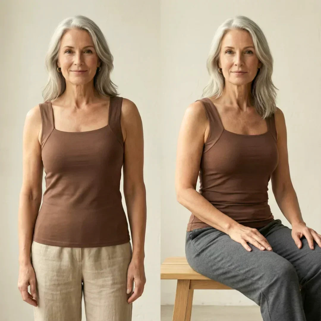 Roxanne | Ingebouwde comfort-bh tanktop