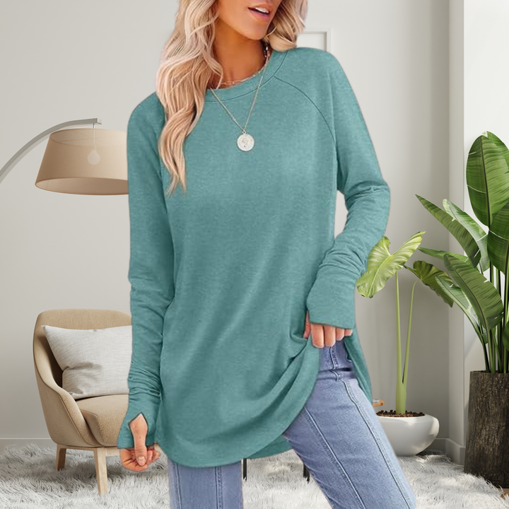 Stellan™ | Casual lange mouwen thumb hole top