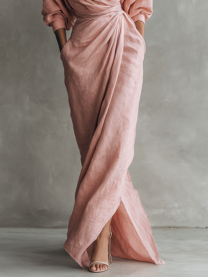 Rosie | Elegante maxi jurk met V-hals