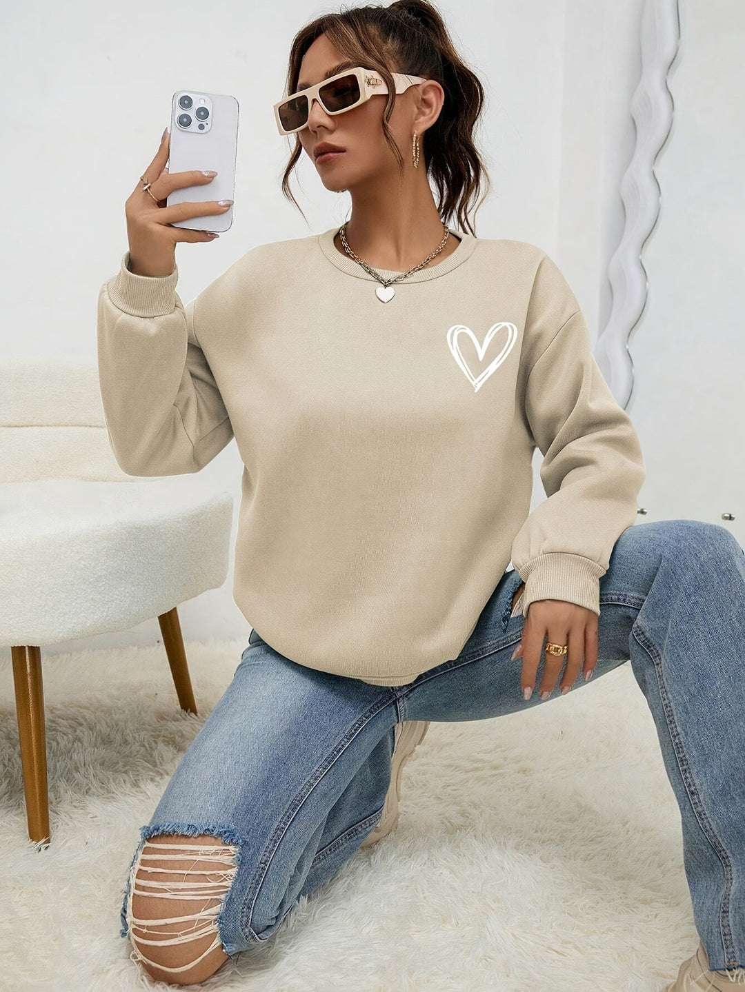 Audrée™ | Minimalist cozy sweatshirt