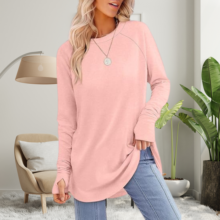 Stellan™ | Casual lange mouwen thumb hole top
