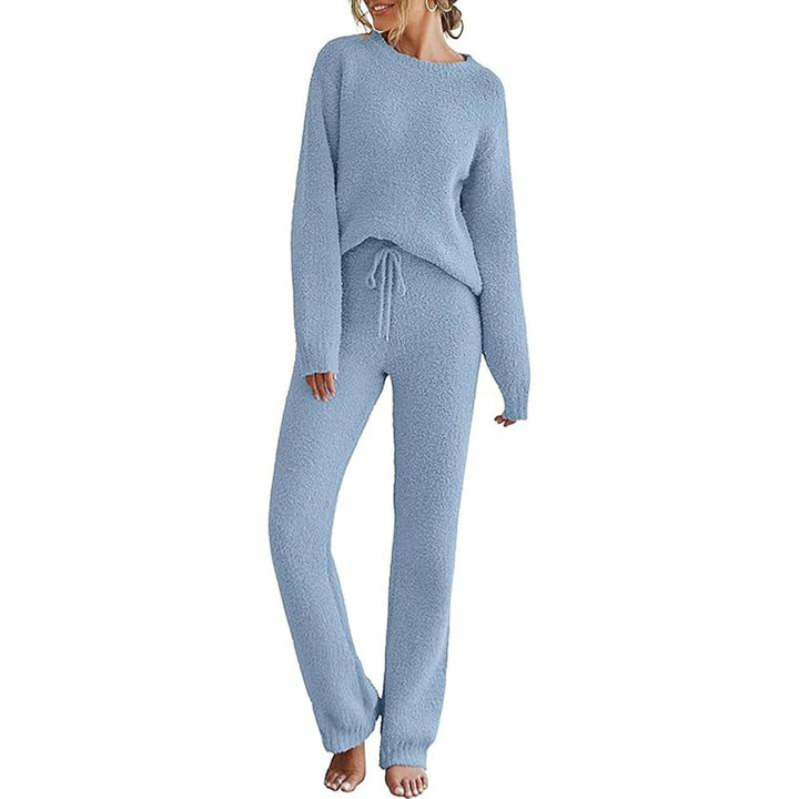 Angel™ | Dames cozy pajama set fuzzy fleece 2-piece lounge trui for winter