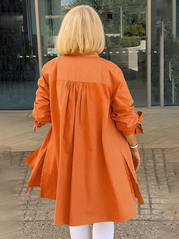 Célina™ | Classy lange shirtjas