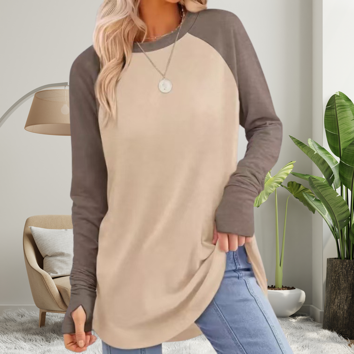 Stellan™ | Casual lange mouwen thumb hole top