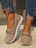 Ellie | Flat buckle loafers
