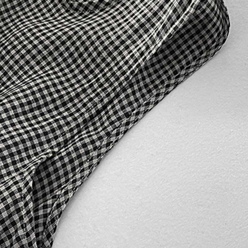 Sabina | Plaid zonder mouwen jurk