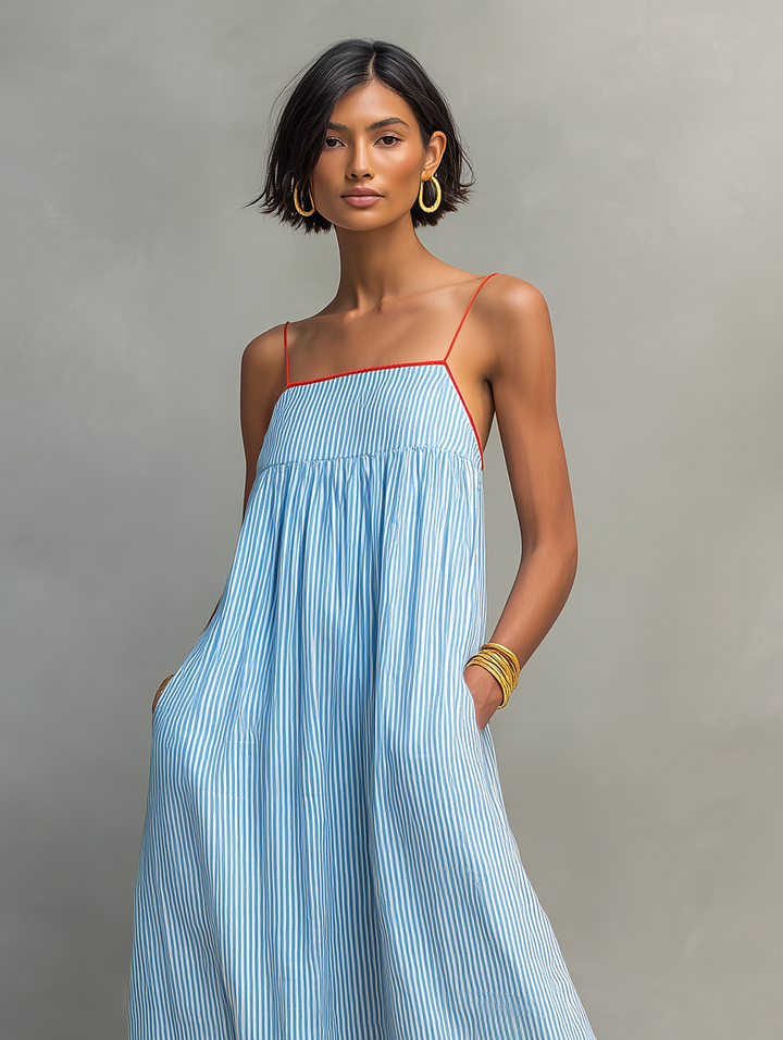 Pamela | Luchtige zomer maxi jurk