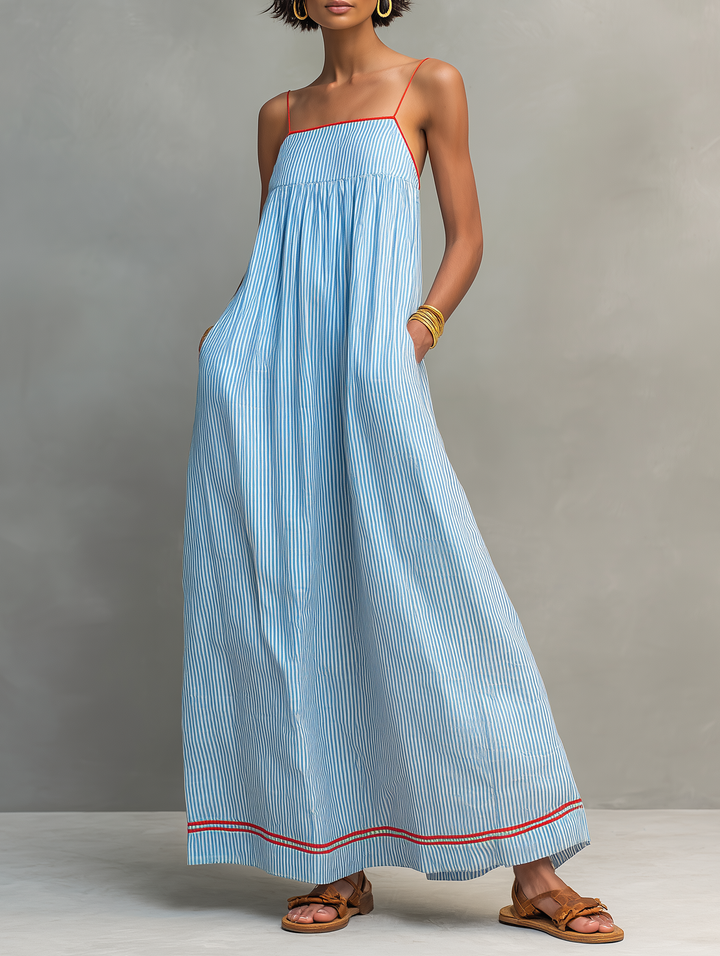 Pamela | Luchtige zomer maxi jurk