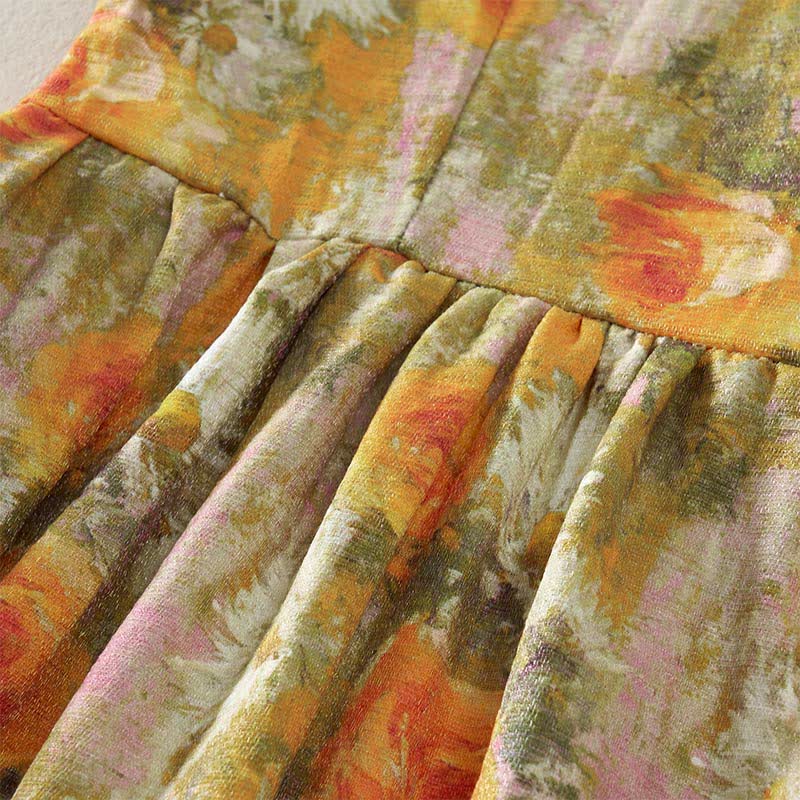 Sabina | Plaid zonder mouwen jurk