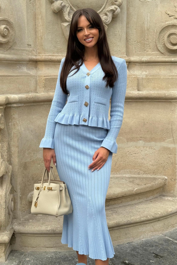 Evelisse | Knit tweedelige set