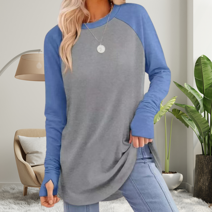 Stellan™ | Casual lange mouwen thumb hole top