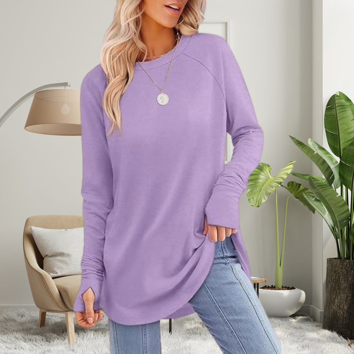 Stellan™ | Casual lange mouwen thumb hole top