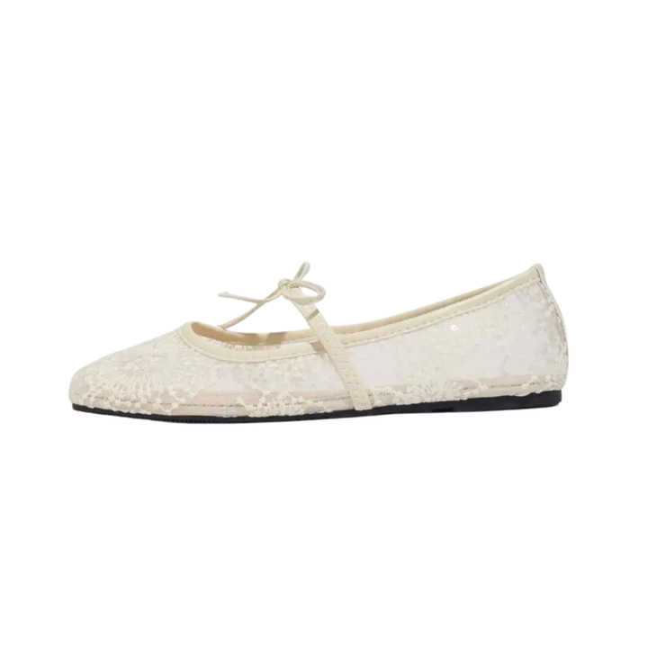 Florianne™ | Bow-detail mesh ballet ballerina's