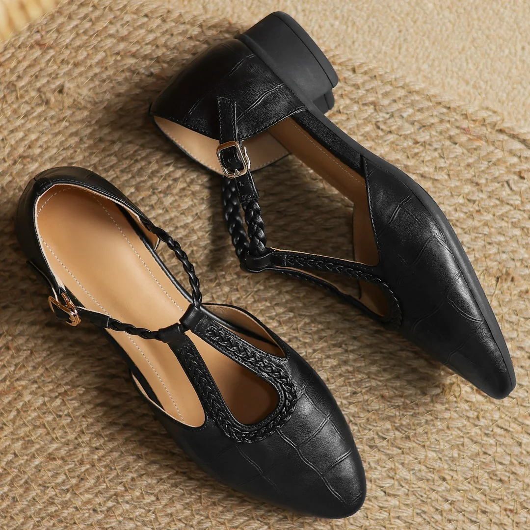 Leather | Mary janes