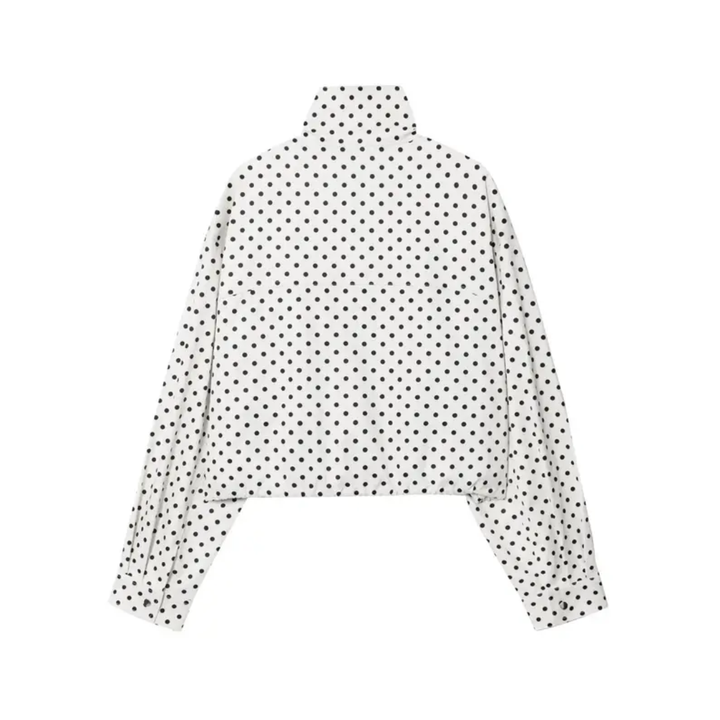 Darcy™ | Polka dot jas met lange mouwen