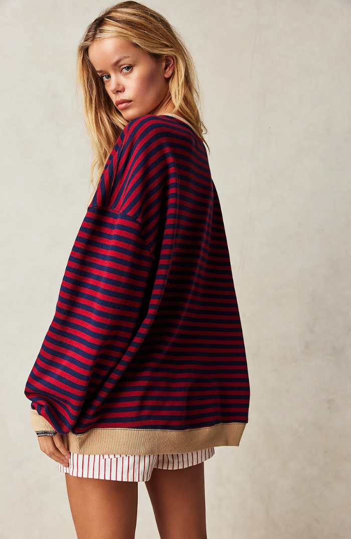 Ashley | Playful gestreepte trui