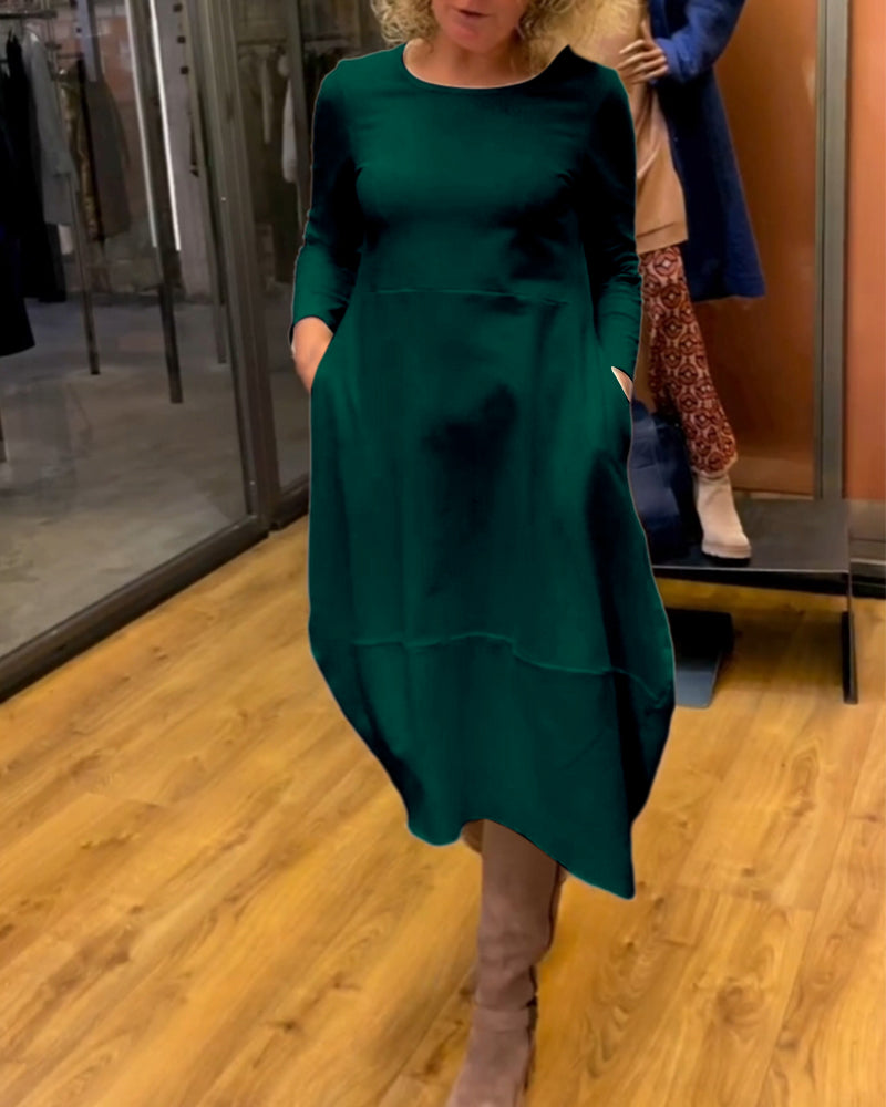 Alina™ | Chique midi jurk