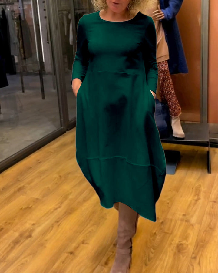 Alina™ | Chique midi jurk