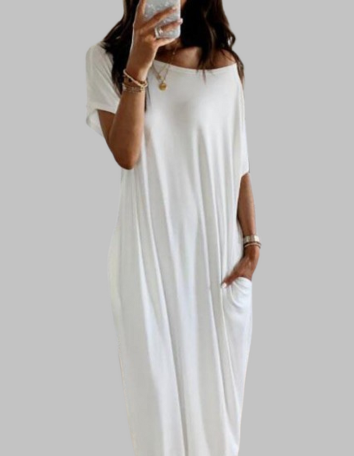 Shael™ | Loose fit ronde hals sleep nightdress