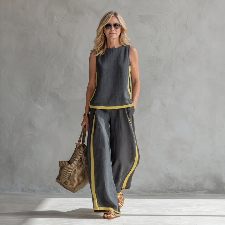 Claire | Chique linen set