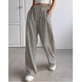 Bayleez™ | Simple summer gestreepte relaxte fit bottoms