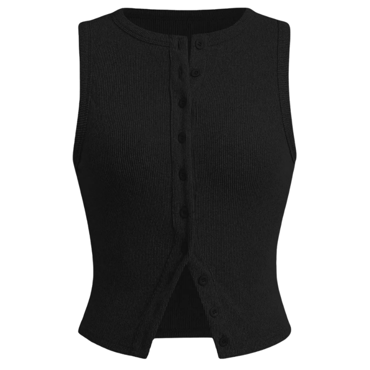 Kylie™ | Klassieke ribbed casual crop top