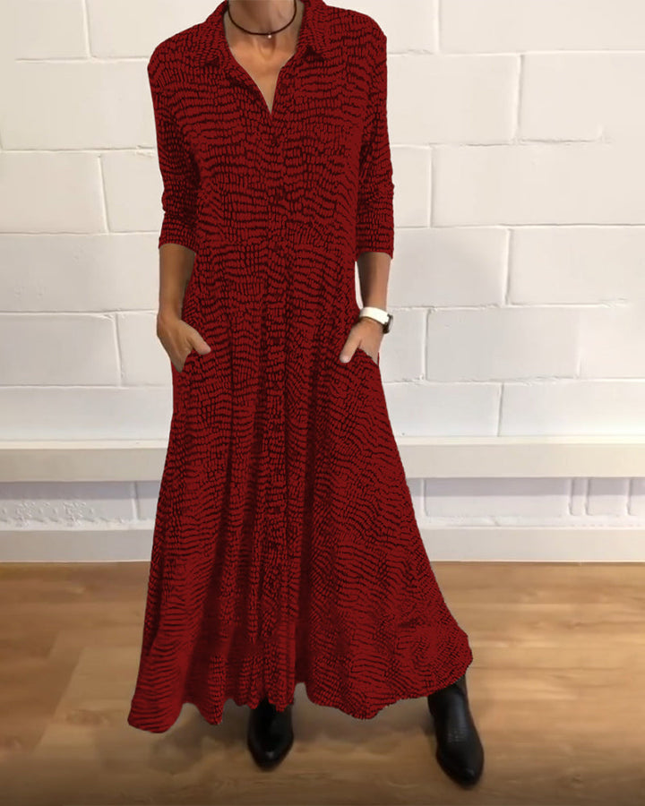 Althea™ | Soepel vallende elegante jurk