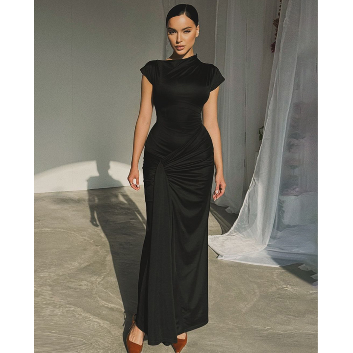 Nicolet™ | Formal tie back bodycon avondjurk