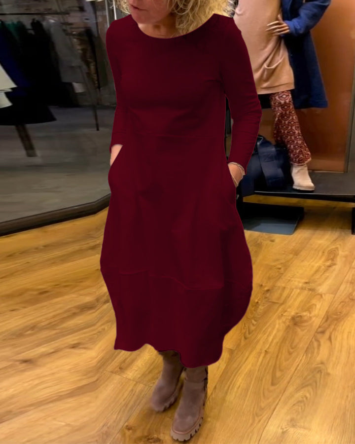 Alina™ | Chique midi jurk