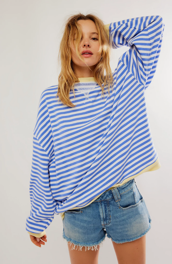 Ashley | Playful gestreepte trui