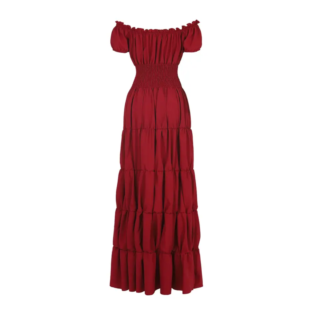 Gwendolyn™ | Medieval renaissance smocked waist jurk