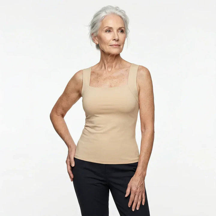 Roxanne | Ingebouwde comfort-bh tanktop