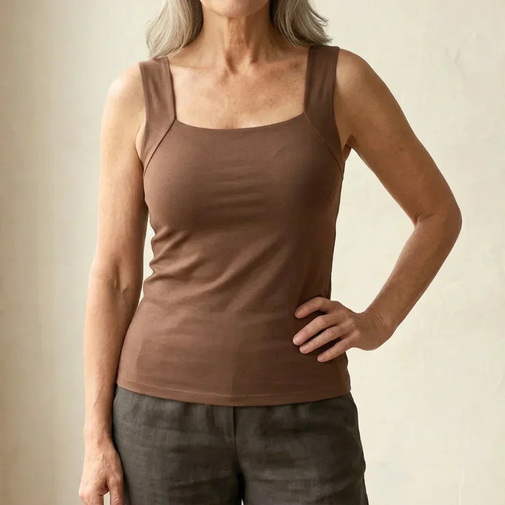 Roxanne | Ingebouwde comfort-bh tanktop