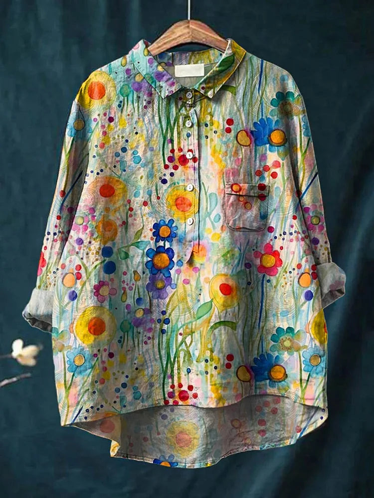 Claudine™ | Serene art shirt