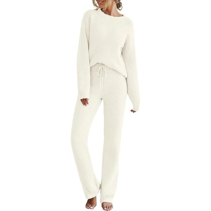 Angel™ | Dames cozy pajama set fuzzy fleece 2-piece lounge trui for winter