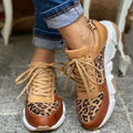 Ember | Comfortabele leopard sneakers