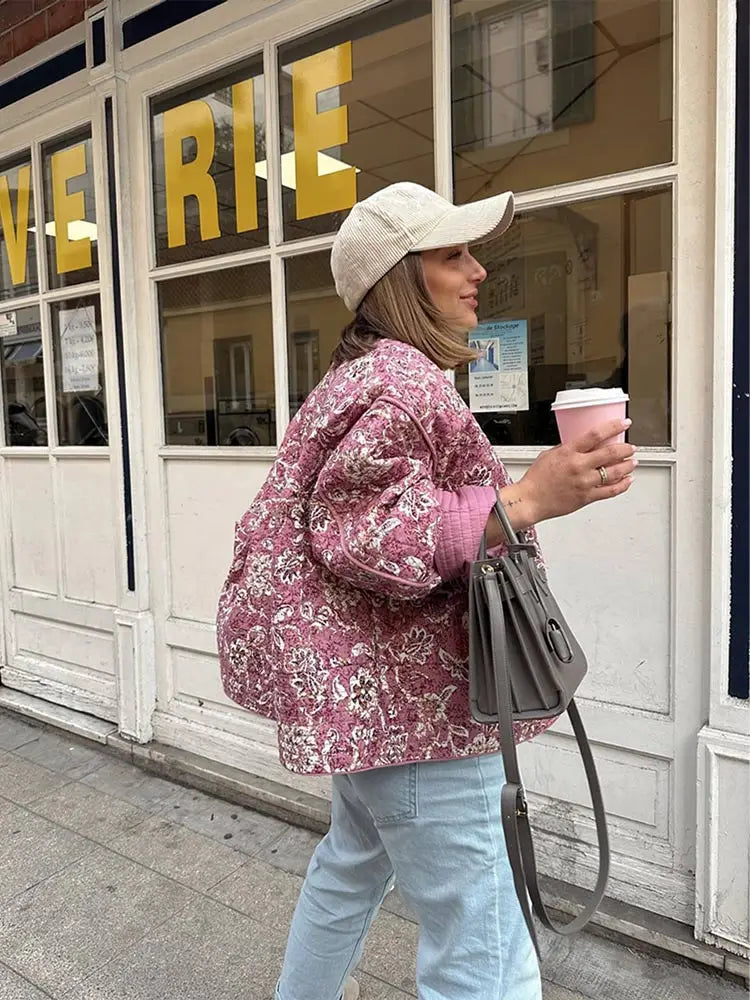 Nicole™ | Trendy met print jas