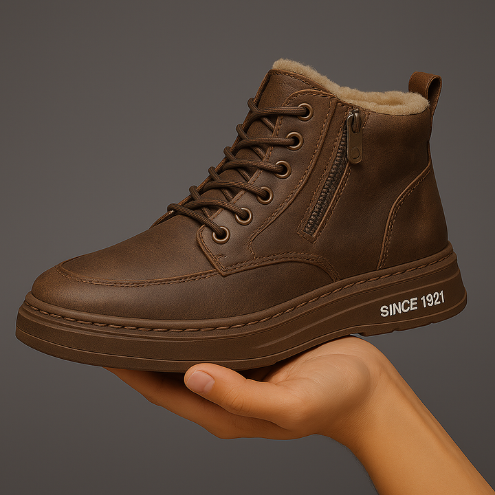 Soren | Leren sneakers
