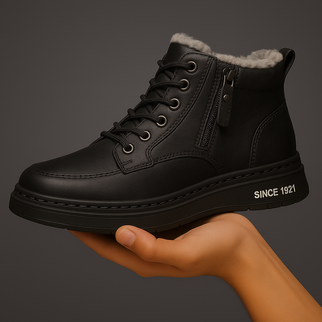 Soren | Leren sneakers