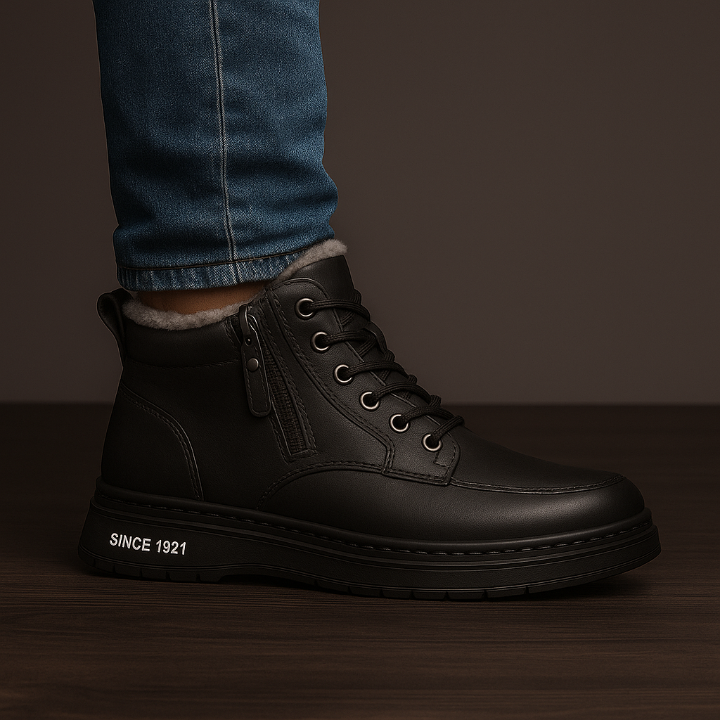 Soren | Leren sneakers