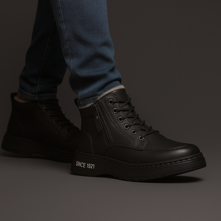 Soren | Leren sneakers