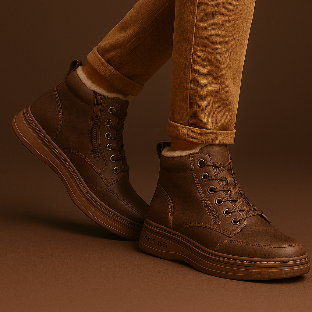Soren | Leren sneakers