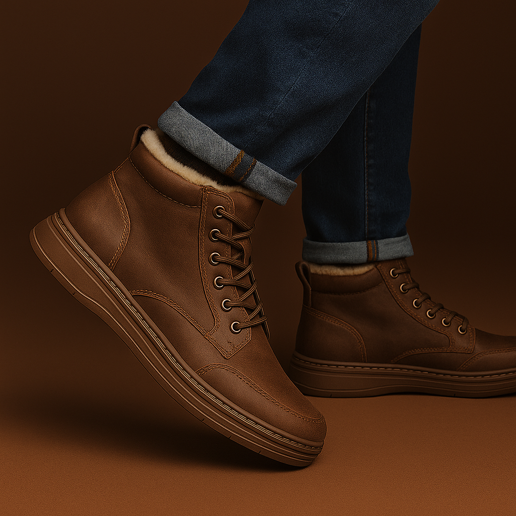 Soren | Leren sneakers