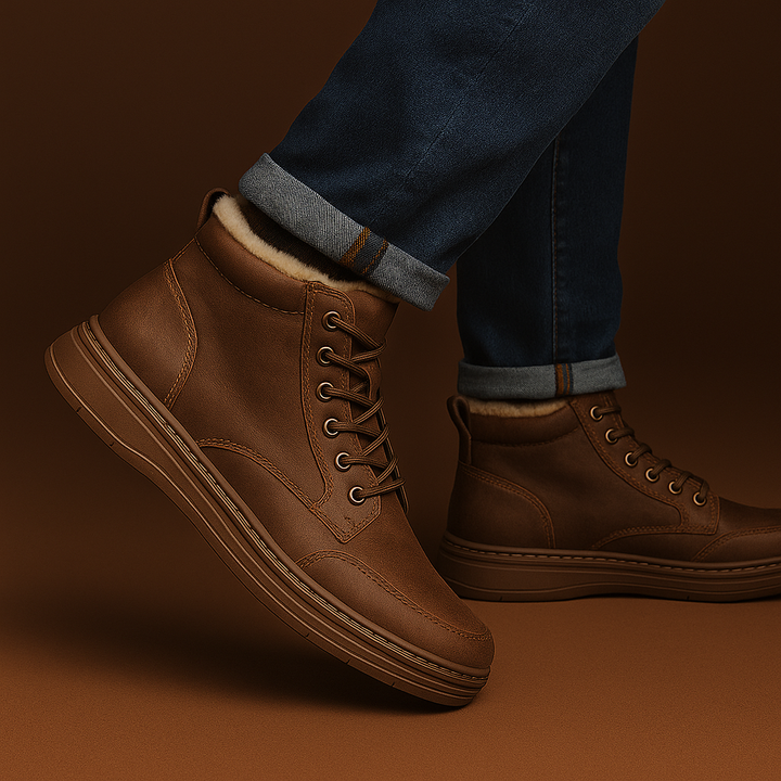 Soren | Leren sneakers